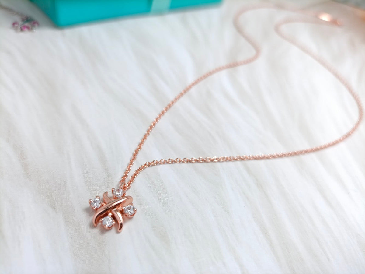 [Haelin Jewelry]PINWHEEL NECKLACE DIAMOND