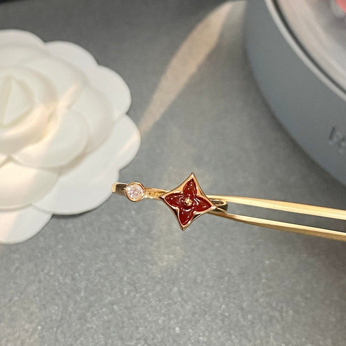 [⭐Haelin Jewelry]STAR 1 DIAMOND OPEN RING