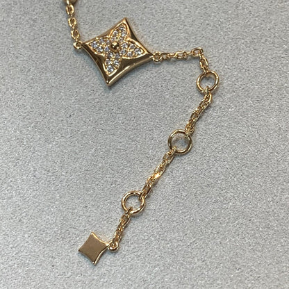 [⭐Haelin Jewelry]STAR AND SUN 4 MOTIFS GOLD DIAMONDS BRACELET