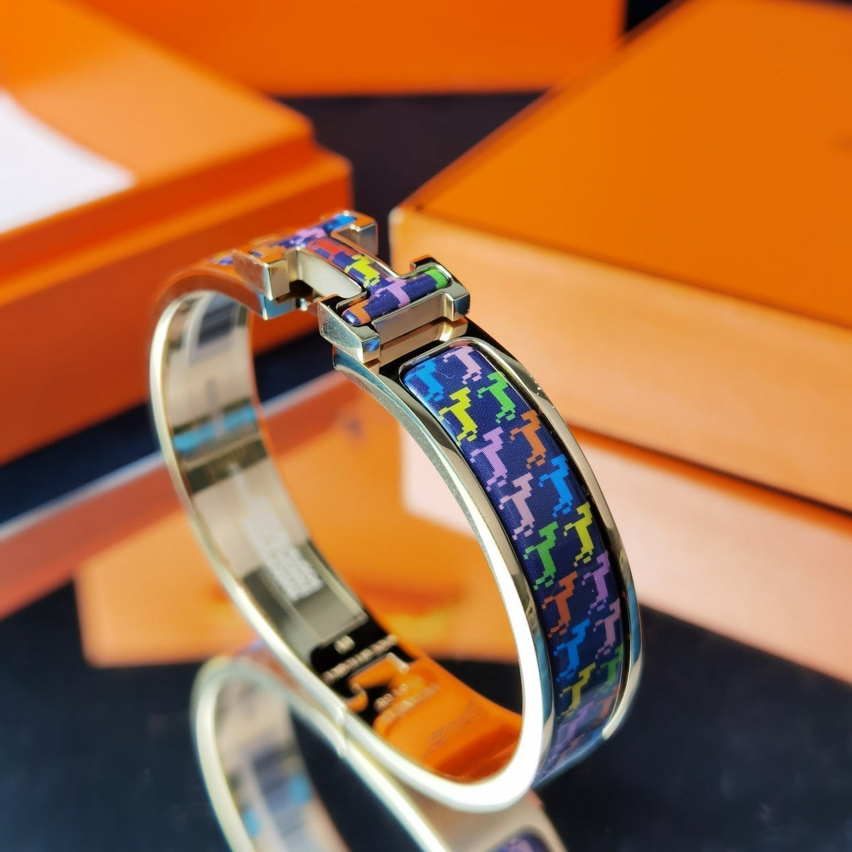 [⭐Haelin Jewelry]H HORSE BRACELET 12MM