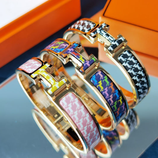 [⭐Haelin Jewelry]H HORSE BRACELET 12MM