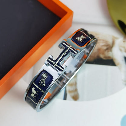 [⭐Haelin Jewelry]H COUVERTURES DARK BLUE BRACELET