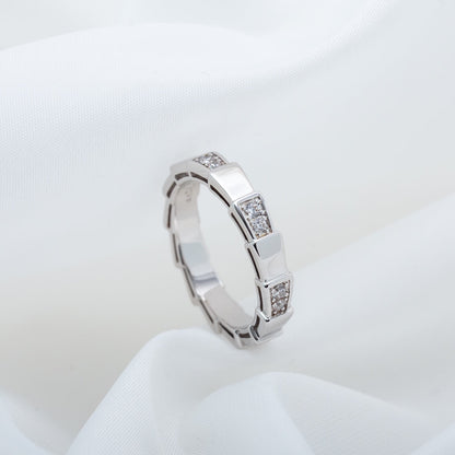 [⭐Haelin Jewelry]SERPENTI RING SILVER  3MM