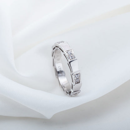 [⭐Haelin Jewelry]SERPENTI RING SILVER  3MM