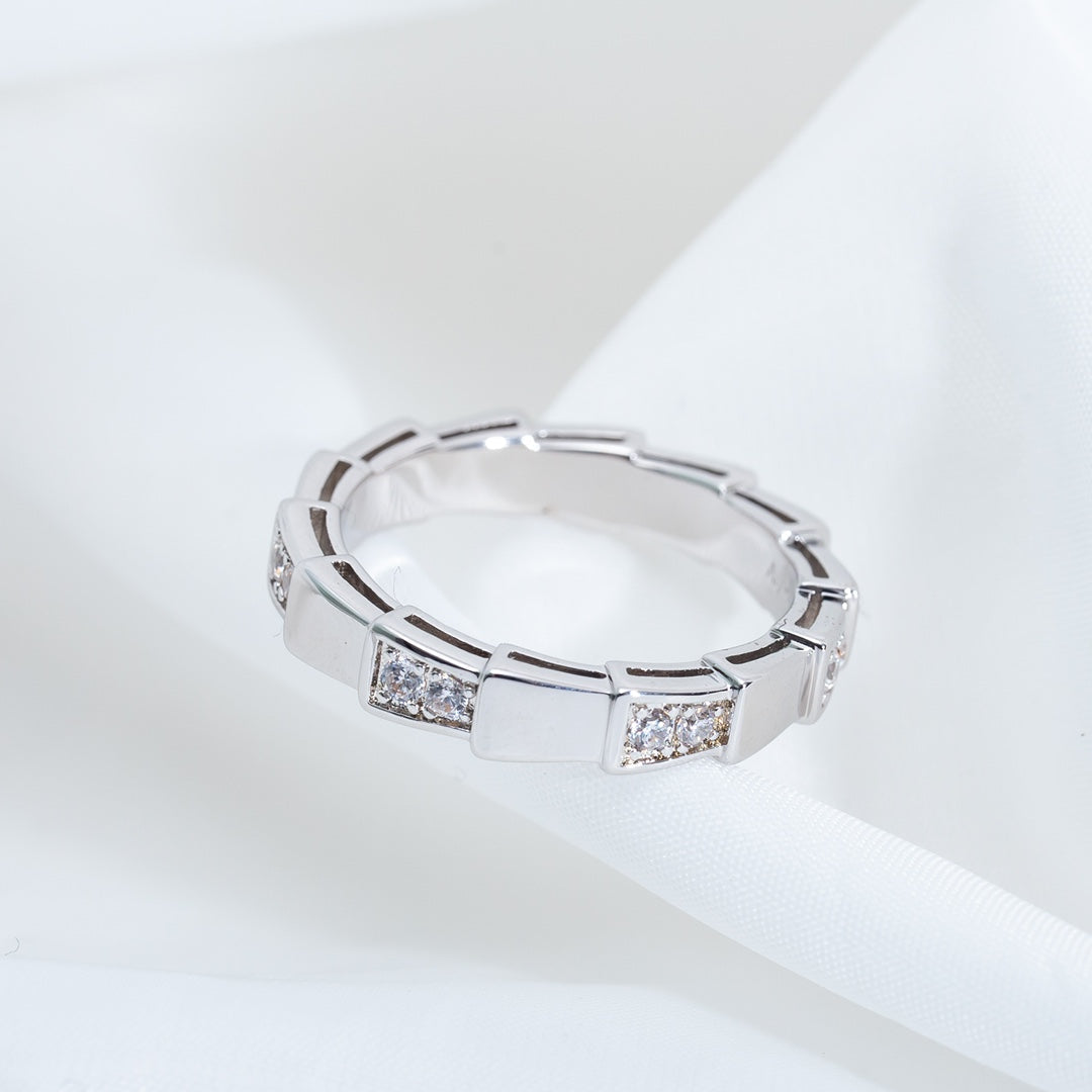 [⭐Haelin Jewelry]SERPENTI RING SILVER  3MM