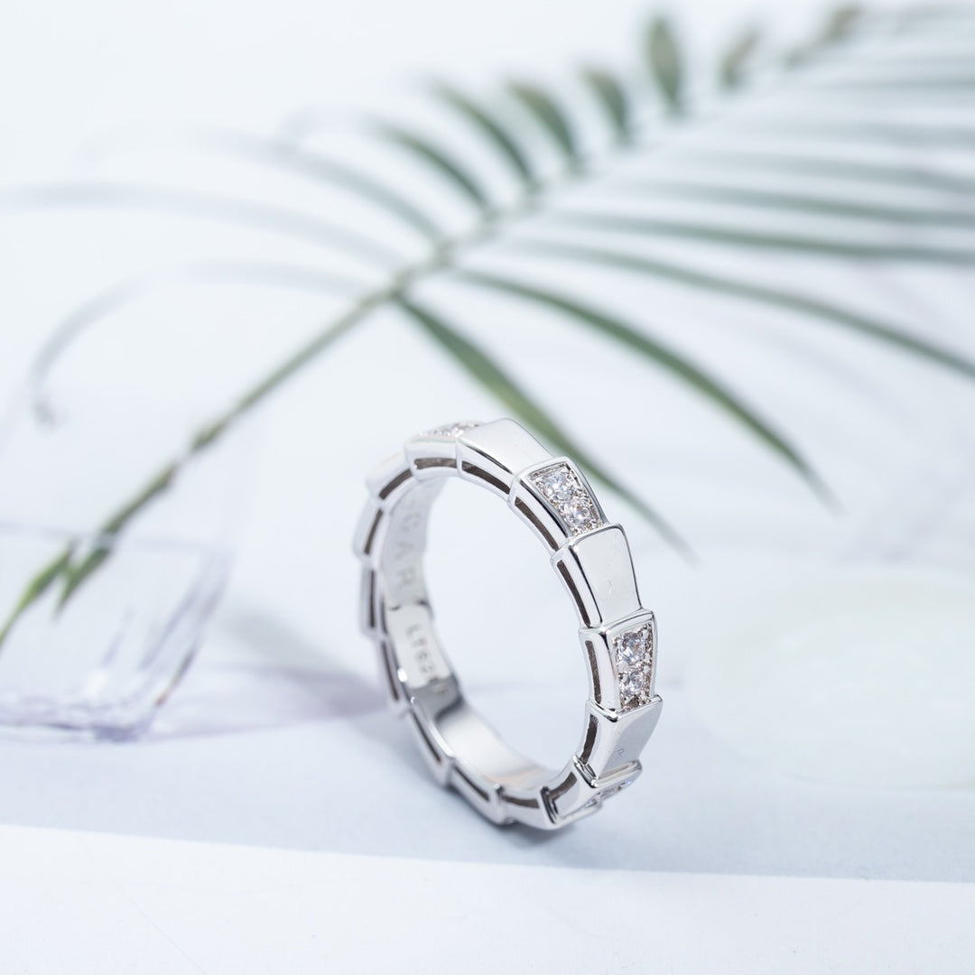 [⭐Haelin Jewelry]SERPENTI RING SILVER  3MM