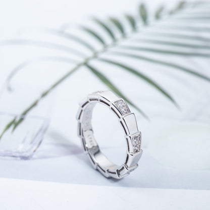 [⭐Haelin Jewelry]SERPENTI RING SILVER  3MM