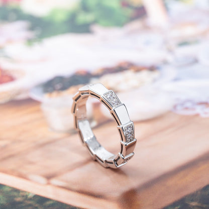 [⭐Haelin Jewelry]SERPENTI RING SILVER  3MM