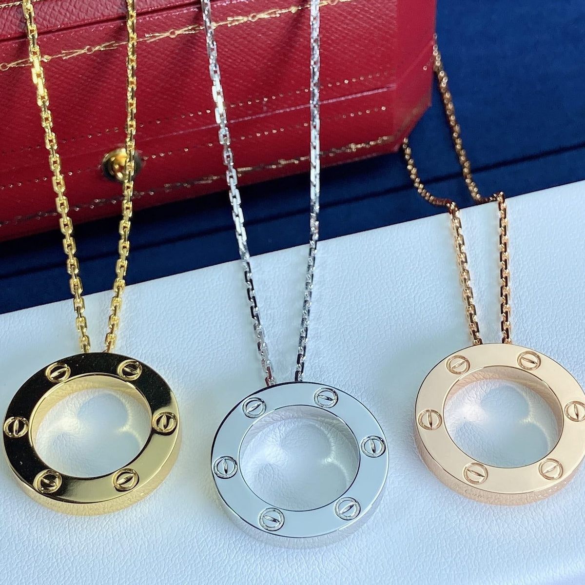 [⭐Haelin Jewelry]LOVE NECKLACE 16MM