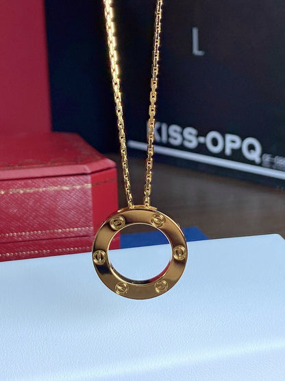 [⭐Haelin Jewelry]LOVE NECKLACE 16MM