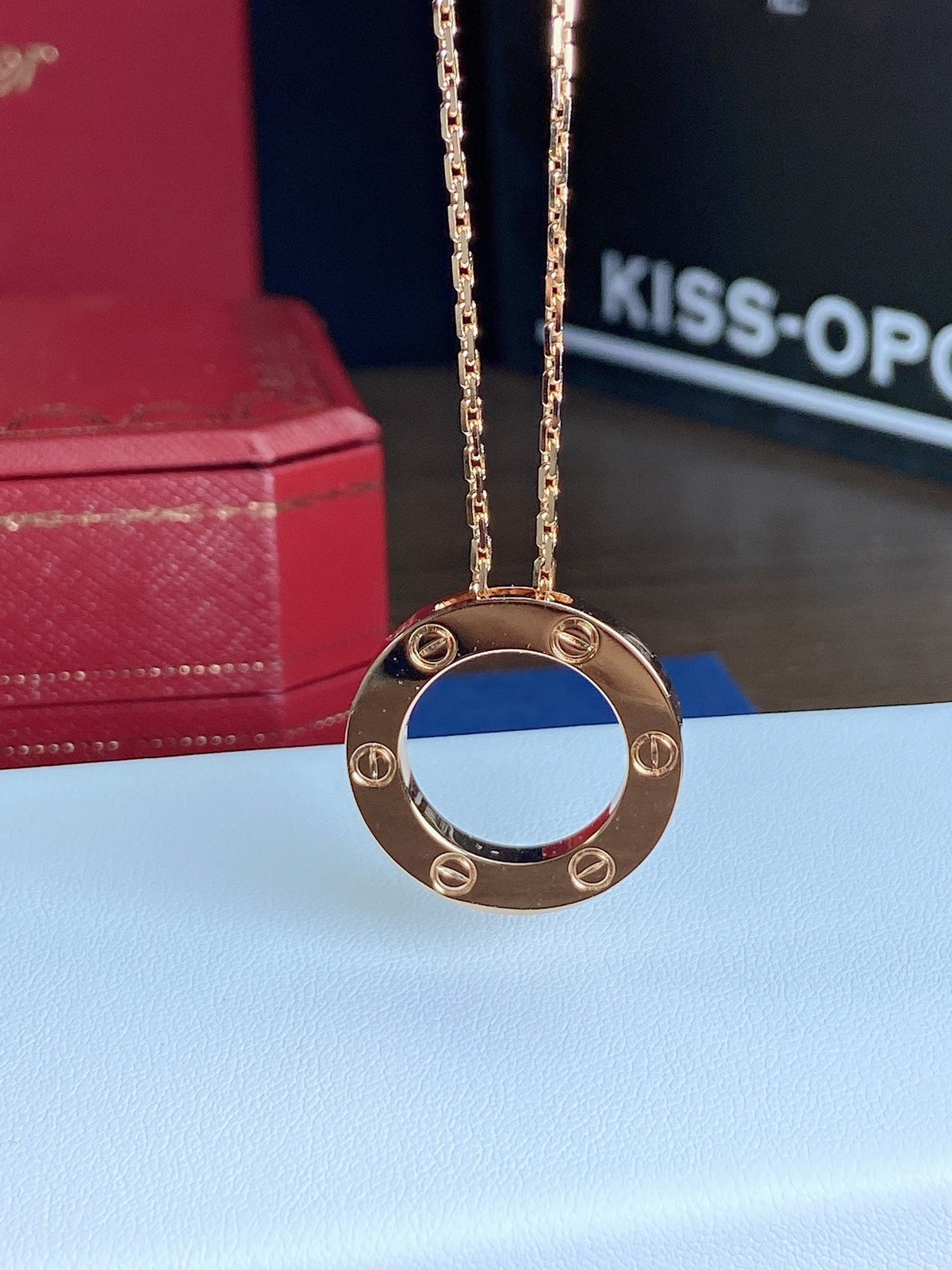 [⭐Haelin Jewelry]LOVE NECKLACE 16MM