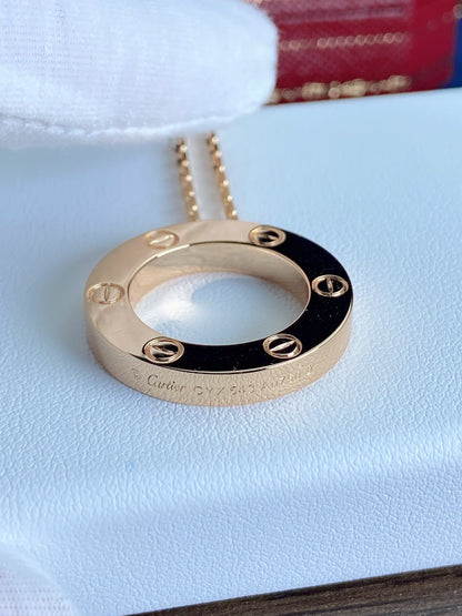 [⭐Haelin Jewelry]LOVE NECKLACE 16MM
