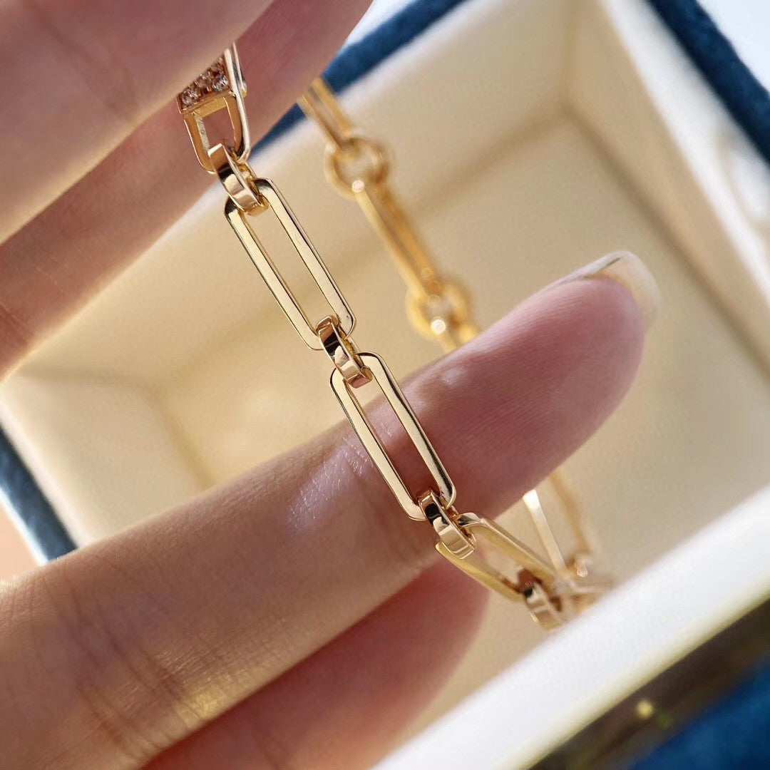 [⭐Haelin Jewelry]CHAINE BRACELET SMALL MODEL DIAMOND