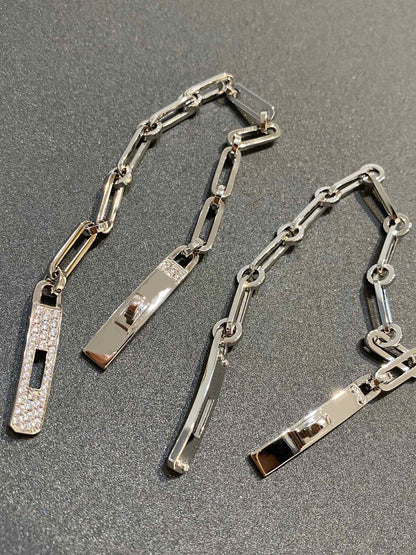 [⭐Haelin Jewelry]CHAINE BRACELET SMALL MODEL DIAMOND