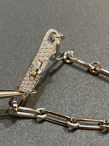 [⭐Haelin Jewelry]CHAINE BRACELET SMALL MODEL DIAMOND