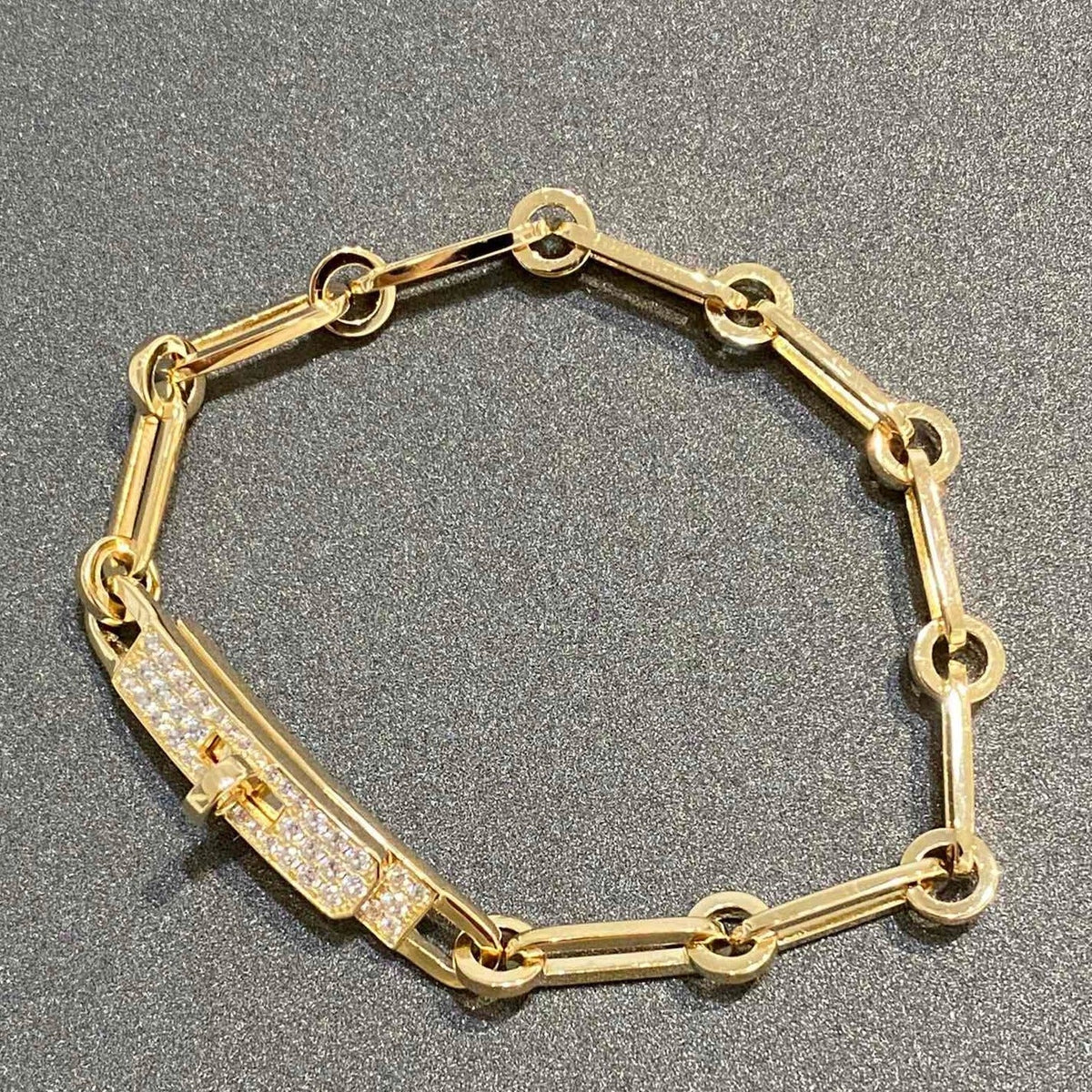 [⭐Haelin Jewelry]CHAINE BRACELET SMALL MODEL DIAMOND