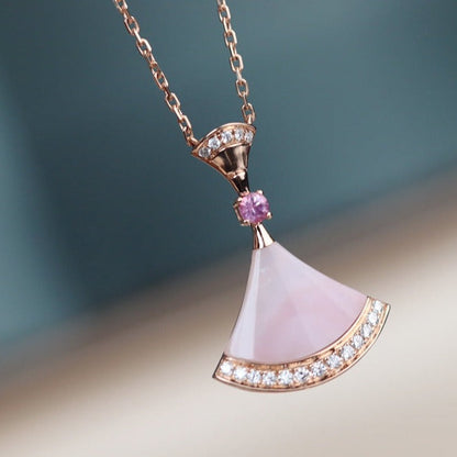 [⭐Haelin Jewelry]DREAM NECKLACE PINK MOP DIAMOND