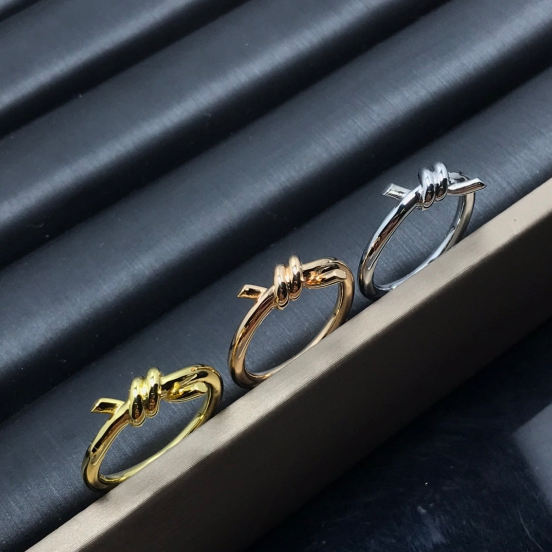 [Haelin Jewelry]KNOT RING 1.2MM