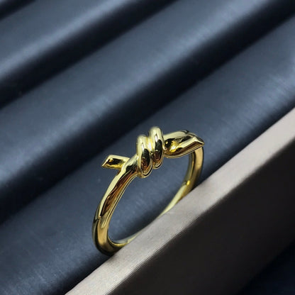 [Haelin Jewelry]KNOT RING 1.2MM