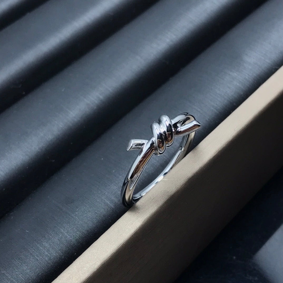 [Haelin Jewelry]KNOT RING 1.2MM