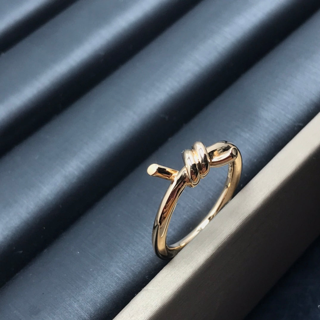 [Haelin Jewelry]KNOT RING 1.2MM