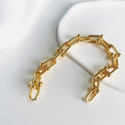 [Haelin Jewelry]HARDWEAR GOLD BRACELET