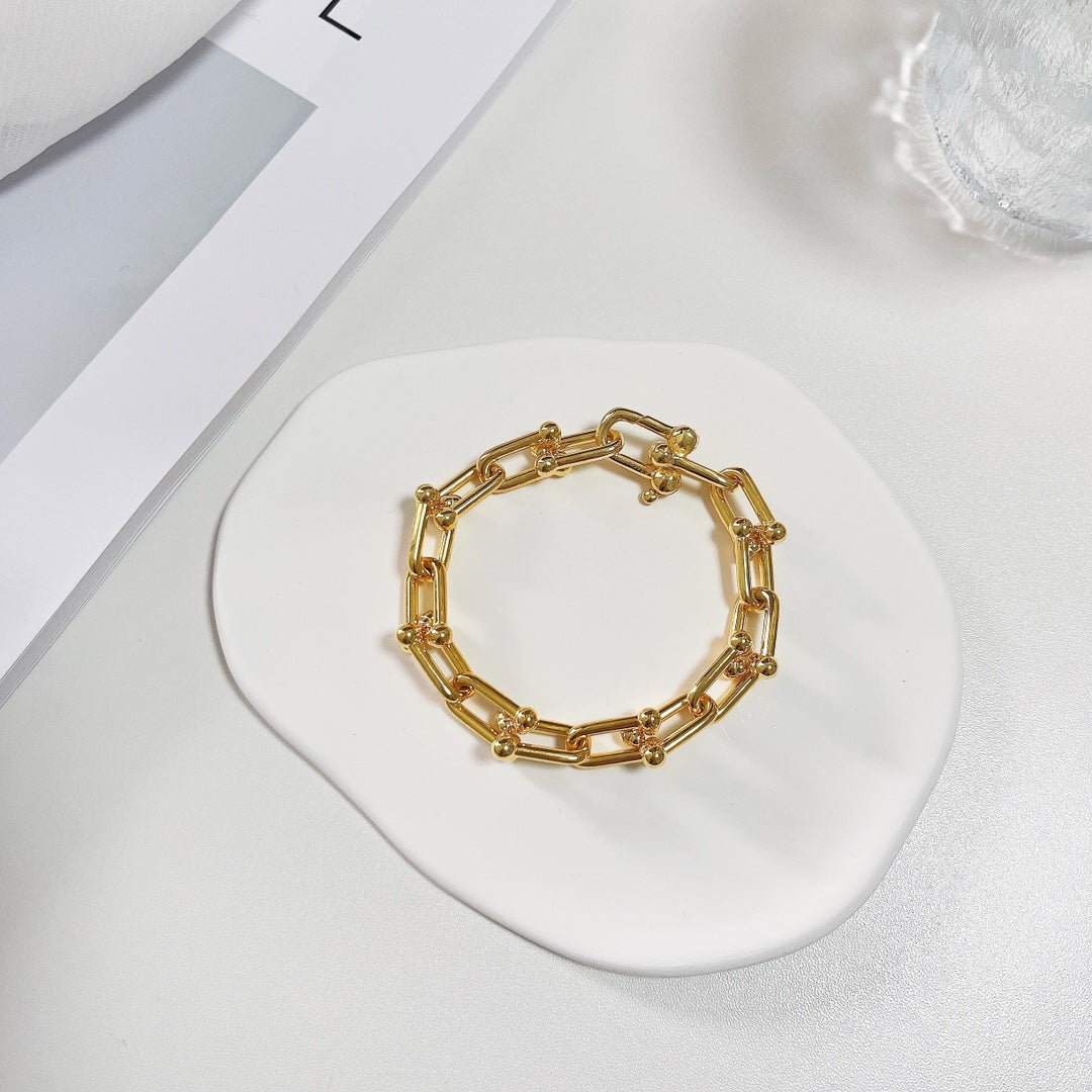 [Haelin Jewelry]HARDWEAR GOLD BRACELET