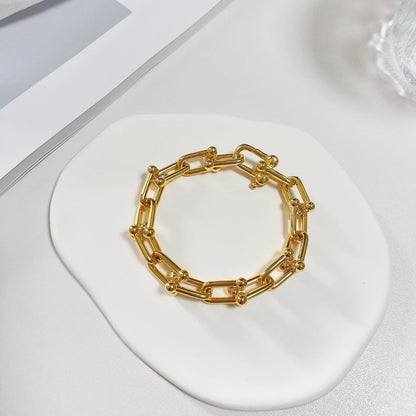 [Haelin Jewelry]HARDWEAR GOLD BRACELET