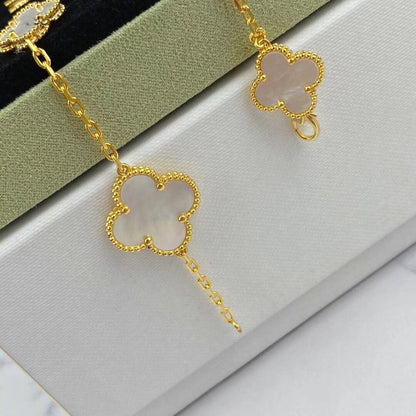 [⭐Haelin Jewelry]MAGIC CLOVER MOP GOLD BRACELET 5 MOTIFS