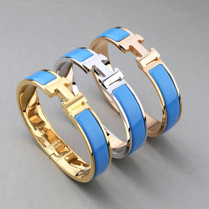 [⭐Haelin Jewelry]H BRACELET TURQUOISE 12MM