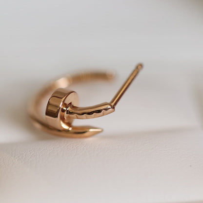 [⭐Haelin Jewelry]JUSTE EARRINGS PINK GOLD