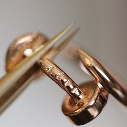 [⭐Haelin Jewelry]JUSTE EARRINGS PINK GOLD