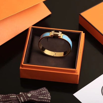 [⭐Haelin Jewelry]H CLOUD BLUE BRACELET GOLD DIAMOND