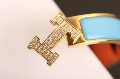 [⭐Haelin Jewelry]H CLOUD BLUE BRACELET GOLD DIAMOND