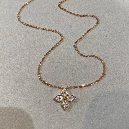 [⭐Haelin Jewelry]STAR DIAMOND NECKALCE