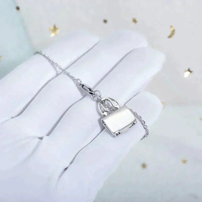 [⭐Haelin Jewelry]AMULETTE PEDANT SILVER NECKLACE