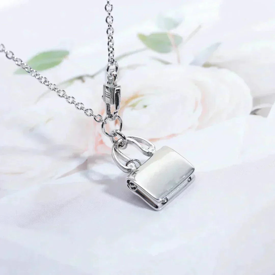 [⭐Haelin Jewelry]AMULETTE PEDANT SILVER NECKLACE