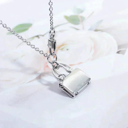[⭐Haelin Jewelry]AMULETTE PEDANT SILVER NECKLACE