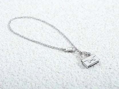 [⭐Haelin Jewelry]AMULETTE PEDANT SILVER NECKLACE