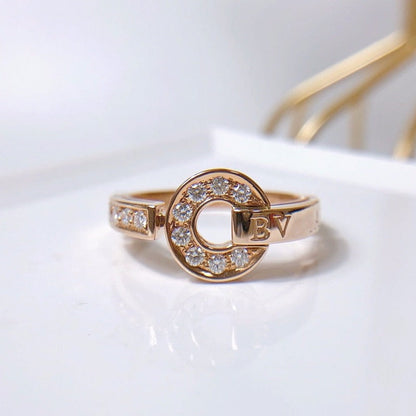 [⭐Haelin Jewelry]DREAM RING DIAMOND PINK GOLD