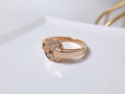 [⭐Haelin Jewelry]DREAM RING DIAMOND PINK GOLD