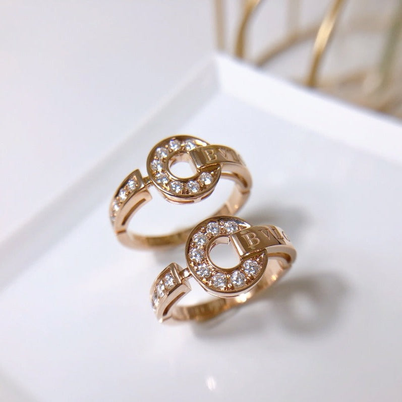 [⭐Haelin Jewelry]DREAM RING DIAMOND PINK GOLD