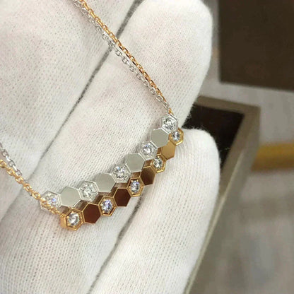 [⭐Haelin Jewelry]BEE LOVE NECKLACE DIAMOND