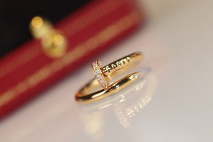 [⭐Haelin Jewelry]JUSTE RING 2.65MM GOLD DIAMOND