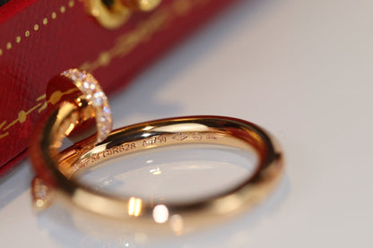 [⭐Haelin Jewelry]JUSTE RING 2.65MM GOLD DIAMOND