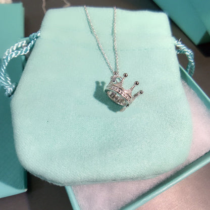 [Haelin Jewelry]CROWN PEDANT NECKLACE