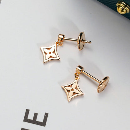 [⭐Haelin Jewelry]STAR EARRINGS GOLD