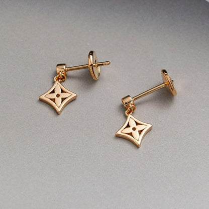 [⭐Haelin Jewelry]STAR EARRINGS GOLD