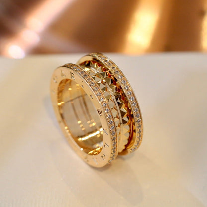 [⭐Haelin Jewelry]ZERO 1 GOLD DIAMOND RING