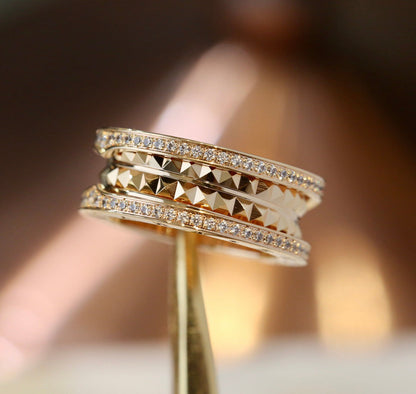 [⭐Haelin Jewelry]ZERO 1 GOLD DIAMOND RING